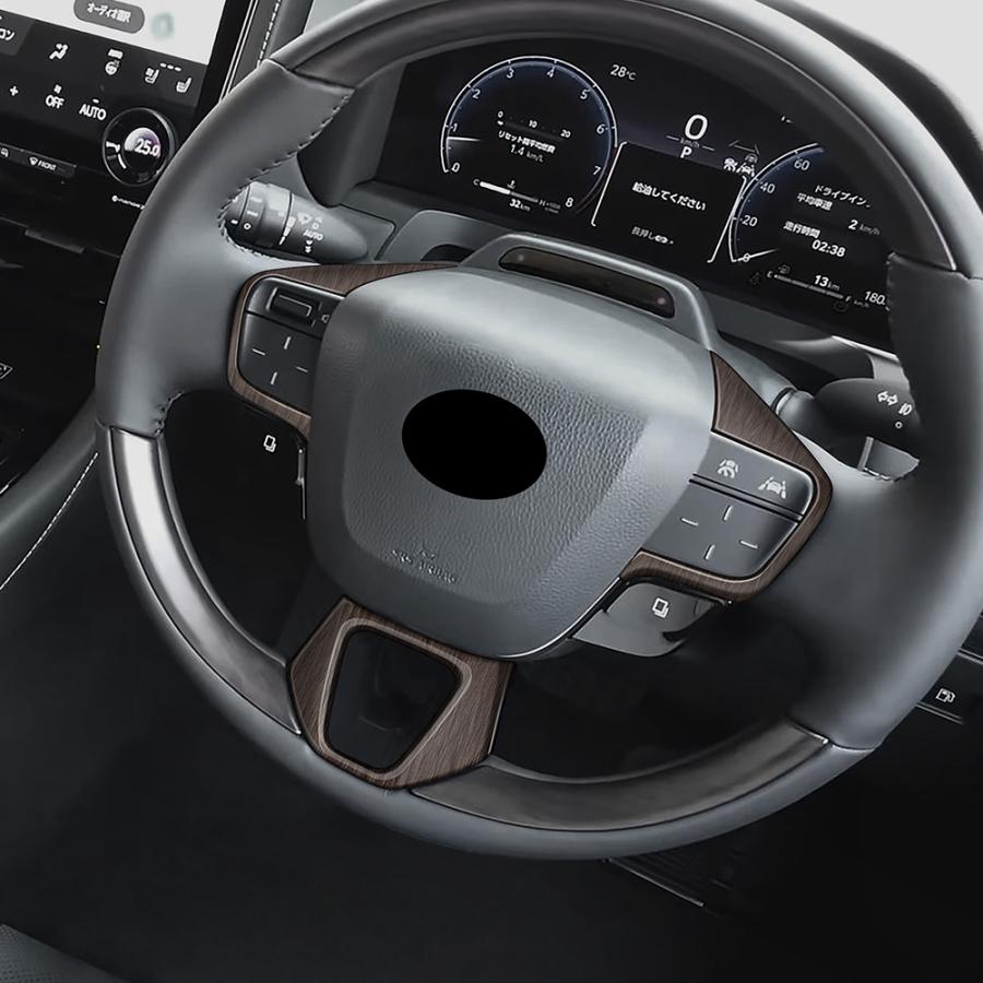 新型 アルファード 40系 ハイブリッド ヴェルファイア40系 ステアリングカバー ALPHARD/VELLFIRE 内装 アクセサリー ステアリングパネル