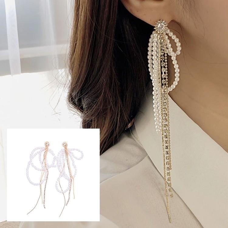 ピアス レディース アクセサリー 揺れるタイプ ゆれる ぶら下がり ロング チェーン おしゃれ かわいい プレゼント ギフト